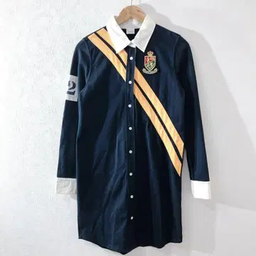 champion 럭비 셔츠 긴팔 원피스 여성용 L 구제 의류