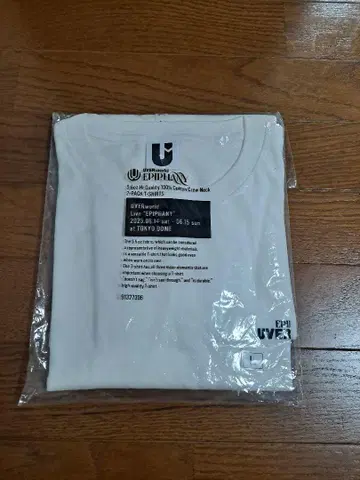 UVERWORLD EPIPHANY ANNIVERSARY 티셔츠 L 사이즈