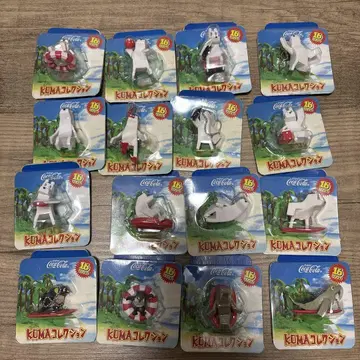 코카콜라 KUMA 컬렉션 피규어 총 16종류 + 3종 덤