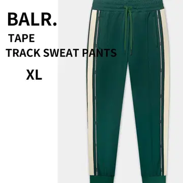 BALR. 볼러 테이프 트랙 스웨트 팬츠 보태니컬 그린 XL