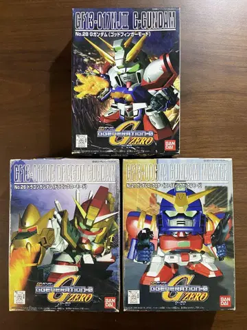 SD 건담 BB전사 G건담 외 3개
