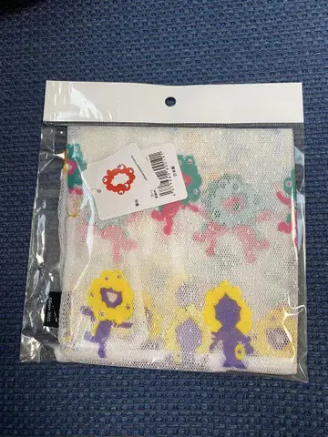 새상품 먘먘 레이스 장식 멋쟁이 BAG 보더 컬러 에코백