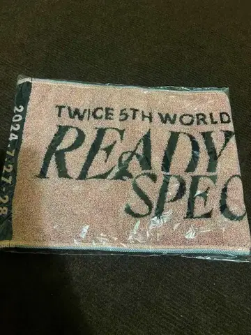 [ TWICE ] READY TO BE SPECIAL 머플러 타월 닛산