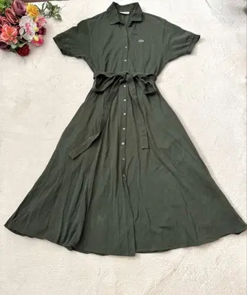 LACOSTE 롱 폴로 원피스