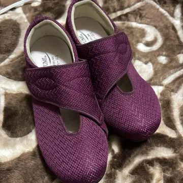 AYUMI 간호화 보라색 22.0~22.5 cm