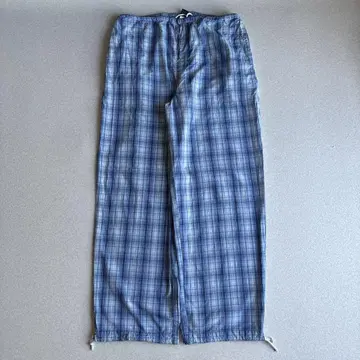 (구제) 00s gap 와이드 체크 팬츠 이지 cityboy