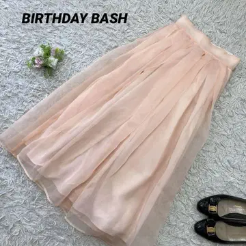 BIRTHDAY BASH 벌스데이 바쉬 시스루 스커트