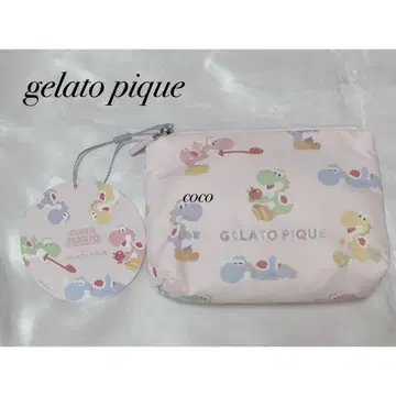 GELATO PIQUE 키노피오&요시 올 패턴 티슈 파우치