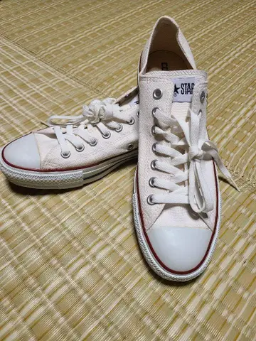 CONVERSE ALL STAR 화이트 스니커즈