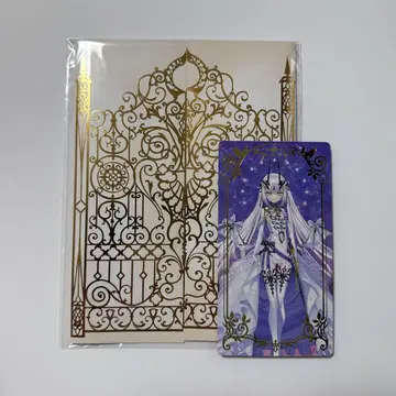 FGO Fes. 2025 메모리얼 카드 멜뤼진 1개, 거치대 포함 2