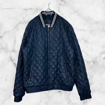 1681 TOMMY HILFIGER 타미힐피거 퀼팅 블루종