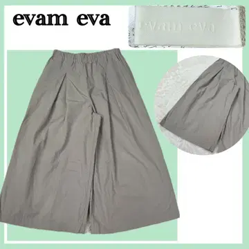 새상품급 evam eva 랩풍 큐롯 팬츠, 흔들리는 아름다운 실루엣 M
