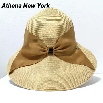 Athena New York 아시나 뉴욕 리사코 리본 밀짚모자