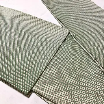 홑기모노 코몬 시보리풍 연한 녹색