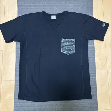 SHIPS x champion 리버스 웨이브 티셔츠