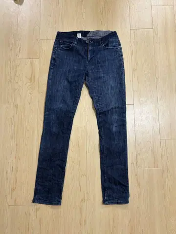 다크 블루 스키니 데님