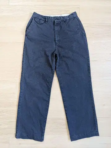 caqu 사큐 워크 팬츠 size 1 네이비 신치 벨트