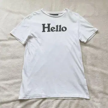 매디슨 블루 HELLO CREW NECK TEE 01(S)