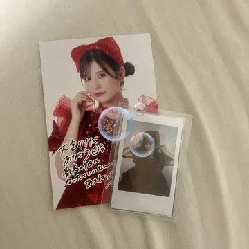 츠키아시 아마네 체키+엽서 포함 리리이베 오미야