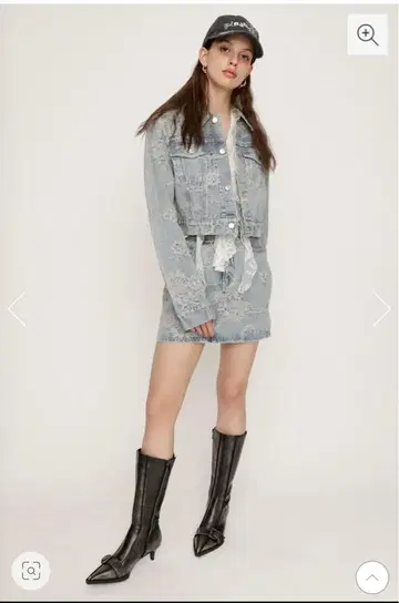 [ 25SS ] SLY JEANS JQ DENIM SHORT JACKET