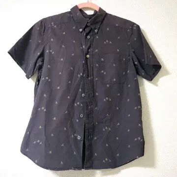 Paul Smith M 사이즈 반팔 셔츠 자전거 프린트