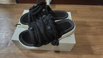 [미사용 새상품] 풋인더스트리 foot industry 로프 샌들 XL