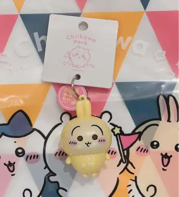 [새상품] 치이카와 파크 라이트 키링 파자마 토끼