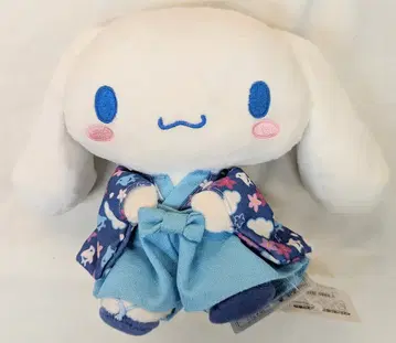 나카지마 코퍼레이션/산리오 시나모롤 하운드투스 체크 기모노 봉제 인형 S