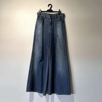 LAD MUSICIAN 24ss 12oz 와이드 플레어 데님 46