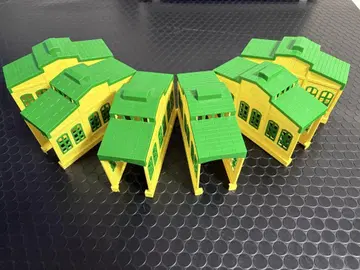 프라레일 토마스 턴테이블 기관고 (6개)