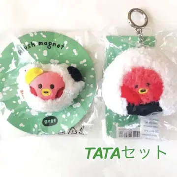 BT21 minini 봉제 인형 키링 마그넷 BUNCIK TATA