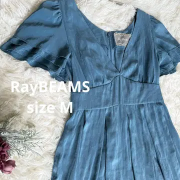 Ray Beams 레이 빔즈 블루 미니 원피스 백리본 M 사이즈