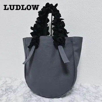 새상품급 라드로우 LUDLOW 그레이프 핸들 토트백 그레이