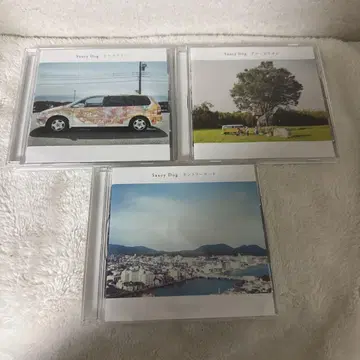 Saucy Dog 사우시 도그 CD 3 세트
