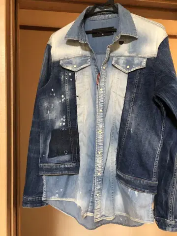dsquared2 데미지 데님 자켓 G 사이즈 46