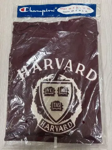 Champion HARVARD 칼리지 로고 티셔츠 M