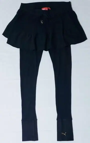 푸마 카노코 스커트 일체형 블랙 레깅스