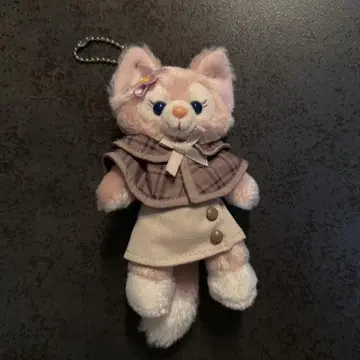 리나벨 봉제 인형 참 배지 키링 디즈니씨 한정판