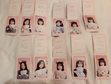 NOGI 노기메쿠리 노기자카 모바일 회장 한정판 꽝 티켓 8월분 6기생