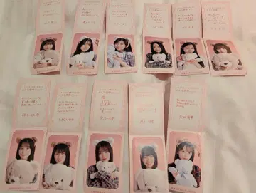 NOGI 노기메쿠리 노기자카 모바일 회장 한정판 꽝 티켓 8월분 6기생