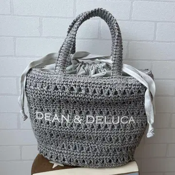 DEAN & DELUCA x BEAMS 크로셰 바스켓 백 S