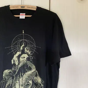 BRAHMAN 티셔츠 양면 프린트 블랙 새상품급 L 사이즈