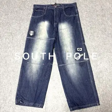 SOUTH POLE 와이드 데님 팬츠 W38