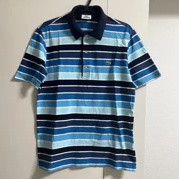 LACOSTE 스트라이프 피케 셔츠 사이즈 2