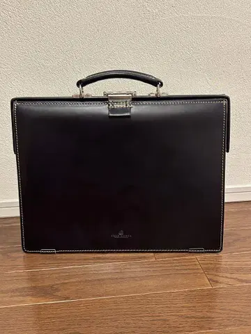 미사용 Samsonite x DEUX MONCX 다레스 백 소가죽 일본제