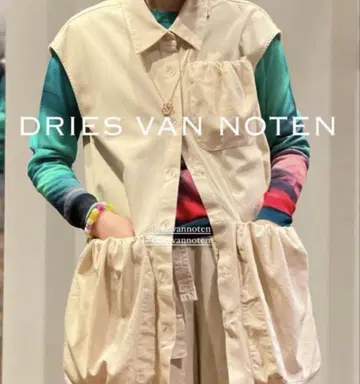 정가 100,100엔 DRIES VAN NOTEN 질레 베스트