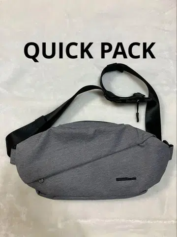 [ 새상품급 ] QUICK PACK 퀵 팩 숄더백 바디백 NIG