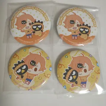 페인트 일상조 캔배지 산리오 4개 세트