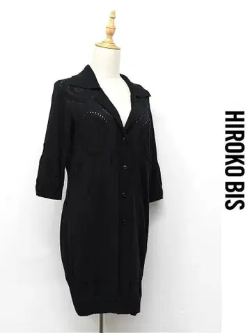 B393/새상품급 HIROKO BIS 니트 가디건 스트레치 9 봄/가을