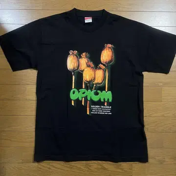 OPIUM Golden Triangle 티셔츠 L 블랙 오피움